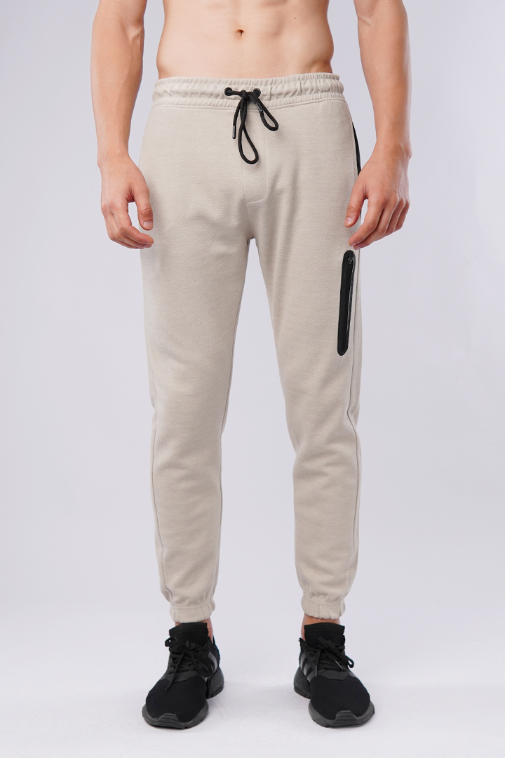 Terry Jogger Pants - Beige - Mendeez PK 