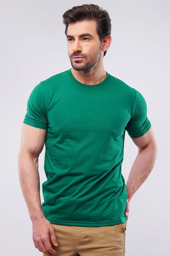 Oxford Crew Neck T-shirt - Mendeez UAE 