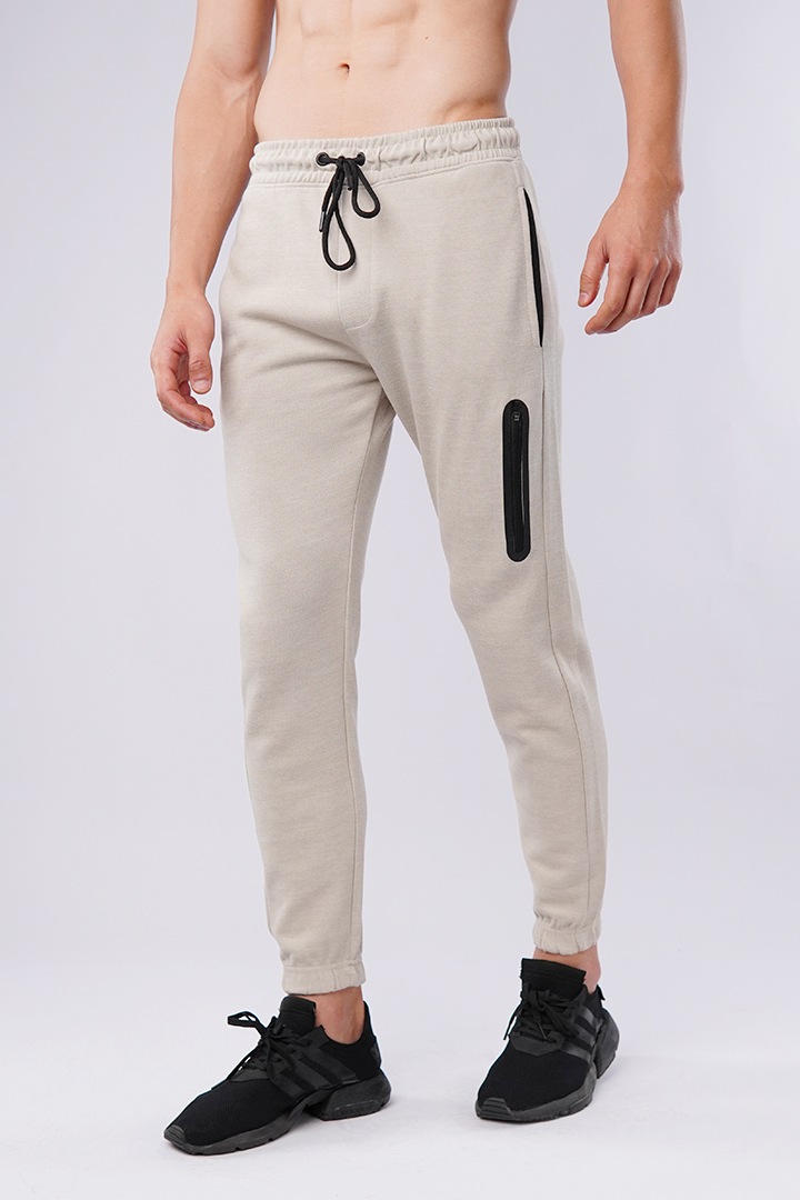 Terry Jogger Pants - Beige - Mendeez PK 