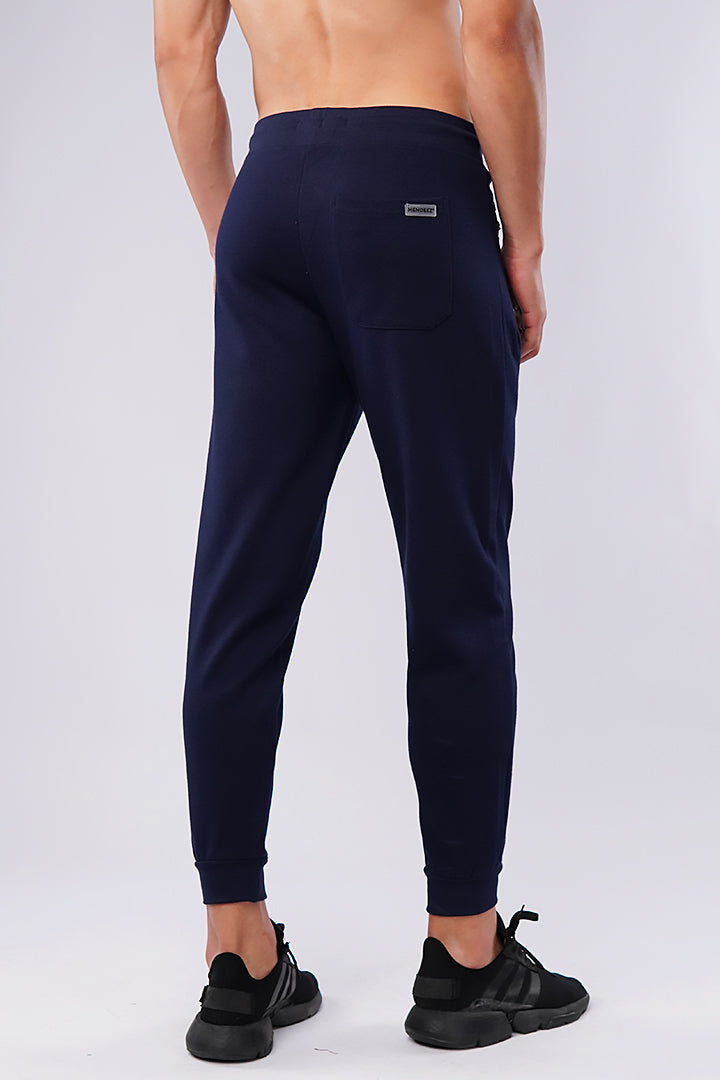 Zipper Jogger Pants - Navy Blue - Mendeez PK 