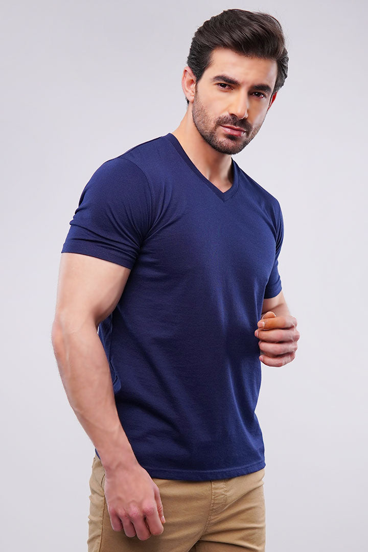 Marine V-Neck T-shirt - Mendeez UAE 