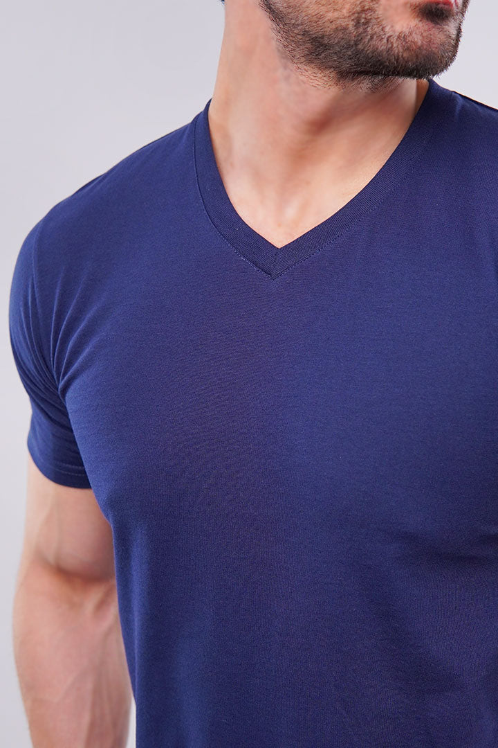 Marine V-Neck T-shirt - Mendeez UAE 