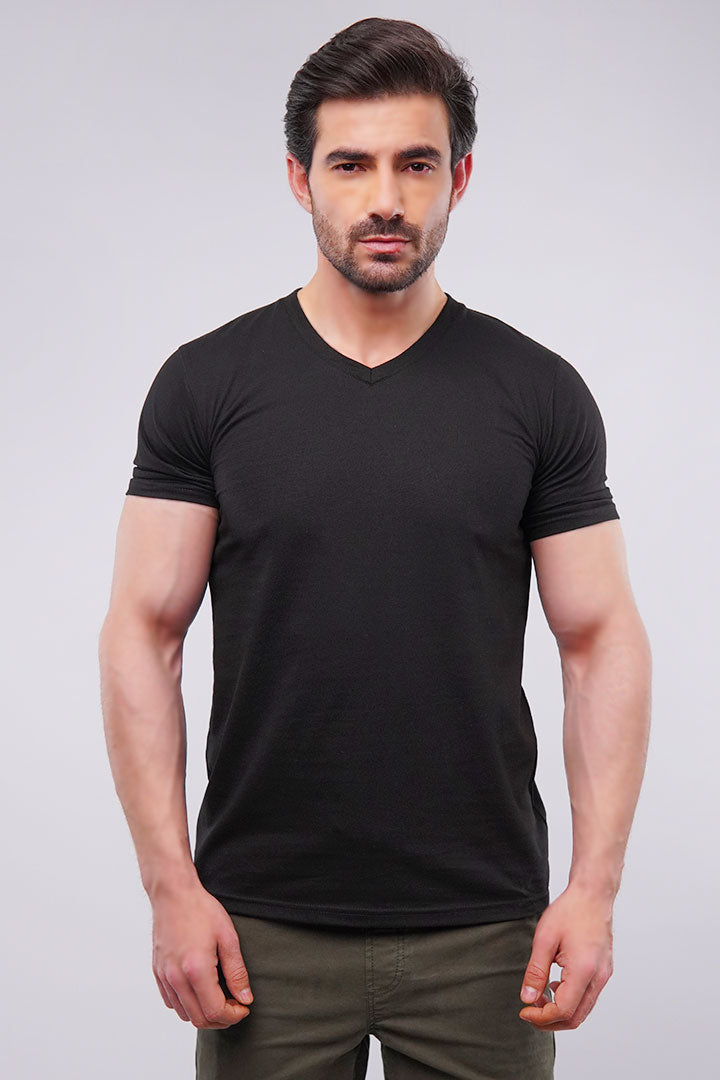 Ink V-Neck T-shirt - Mendeez UAE 