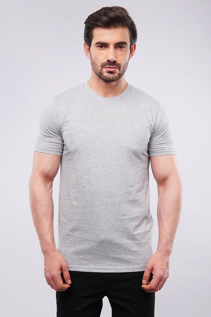 Smoky Crew Neck T-shirt - Mendeez UAE 