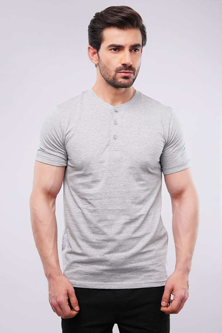 Porpoise Henley T-shirt - Mendeez UAE 