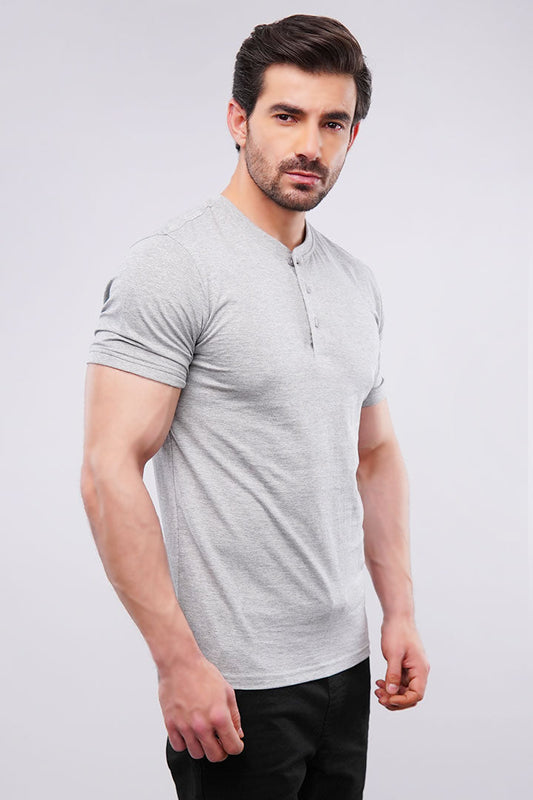 Porpoise Henley T-shirt - Mendeez UAE 