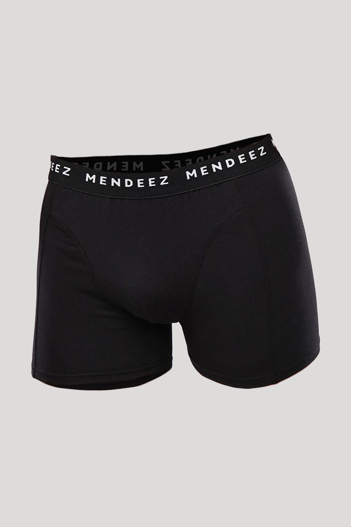 Jacquard Boxer Briefs - Pack of 3 (Black, Charcoal, Navy) - Mendeez UAE 