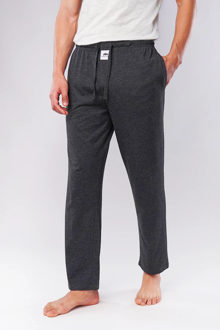 Jersey Pajama - Pack of 2 charcoal and Heather grey - Mendeez UAE 