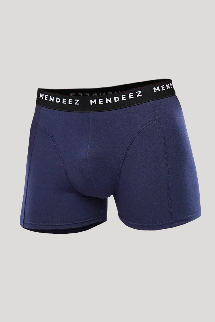 Jacquard Boxer Briefs - Pack of 3 (Black, Charcoal, Navy) - Mendeez UAE 